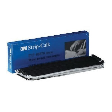 3M Strip Calk, 08578, Black, 60-1 ft Strips per box 7000028370